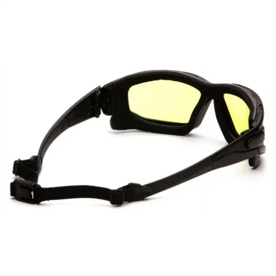 Защитные очки с уплотнителем Pyramex i-Force XL (amber) Anti-Fog, жёлтые