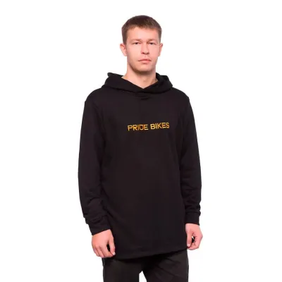 Кофта з капюшоном Pride bikes чорна розмір L