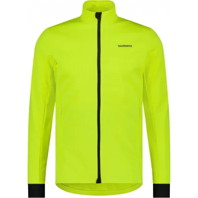 Велокуртка Shimano Element Trail, желтая, размер S Велокуртка Shimano Element Trail, желтая, размер S