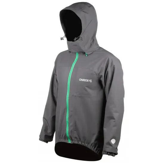 Дождевик ONRIDE Rainfall 20 reflective серый XS
