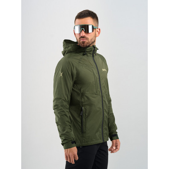 Куртка Spiuk All Terrain Waterproof мужская зелёная XXL
