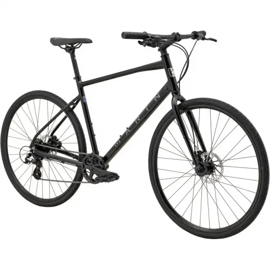 Велосипед 28" Marin Presidio 1 рама - S 2024 Gloss Metallic Black/Charcoal/Blue