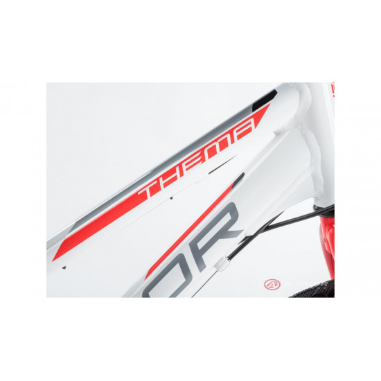 Велосипед AUTHOR (2023-24) Thema 28", рама 17", колір-білий // червоний 2023143