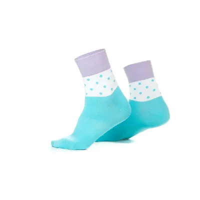 Шкарпетки ONRIDE FOOT колір блакитний. білий Шкарпетки ONRIDE FOOT колір блакитний. білий