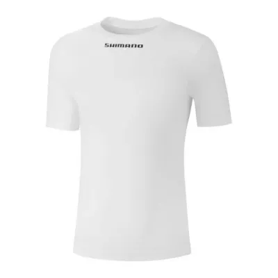 Термобілизна-базовий шар Shimano Baselayer, біла, розм. S-M