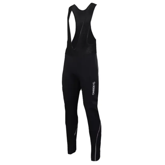 Велоштаны с памперсом и лямками ONRIDE SHELL цвет черный XXL