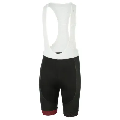 Шорти з лямками Ghost Performance Evo Bib, XXL, чорно-червоні Шорти з лямками Ghost Performance Evo Bib, XXL, чорно-червоні