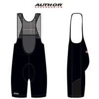 Велошорты с лямками Author AS-5 Blk S черные 7098124 Велошорты с лямками Author AS-5 Blk S черные 7098124