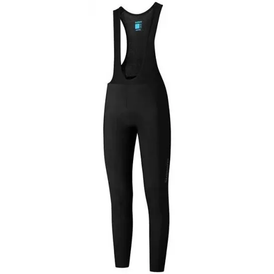 Велорейтузи Shimano Element з лямками, без лайнера, чорні, розм. S