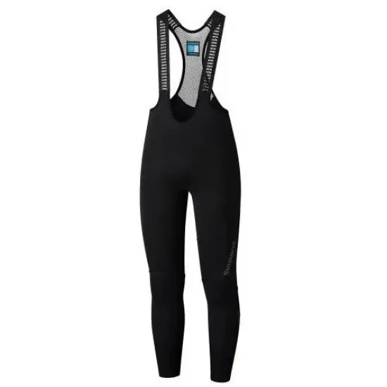 Велорейтузи Shimano BEAUFORT EXTRA з лямками, чорні, розм. XL