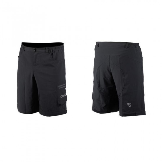 Велошорты MTB ONRIDE Cover черные р.EU 2XL (Р.изготов. 3XL)