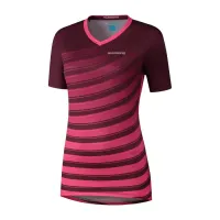 Велоджерсі жіноче Shimano SAIKO, пурпурово-рожеве, розм. S Велоджерсі жіноче Shimano SAIKO, пурпурово-рожеве, розм. S
