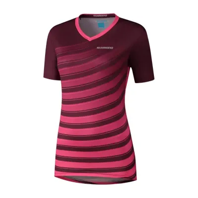 Велоджерси женские Shimano SAIKO, пурпурно-розовые, размер L