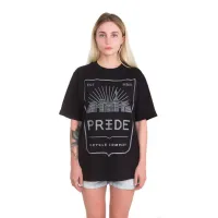Футболка Pride ДЕРЖПРОМ черная, размер XS Футболка Pride ДЕРЖПРОМ черная, размер XS