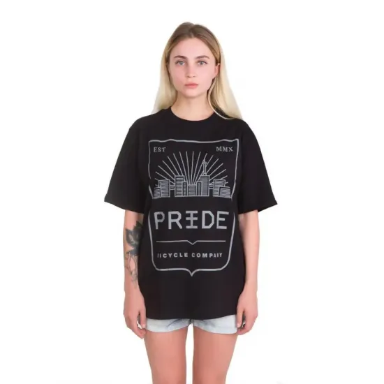 Футболка Pride ДЕРЖПРОМ чорна, розмір S