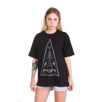 Футболка Pride ВИСОКОВОЛЬТКА черная, размер S