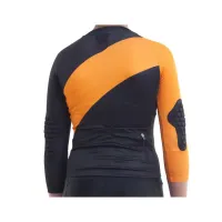 Джерсі з довг. рукавом Pride Kids, утеплене, дитяче, чорно-помаранчеве, S (7-10 років 116см) Джерсі з довг. рукавом Pride Kids, утеплене, дитяче, чорно-помаранчеве, S (7-10 років 116см)