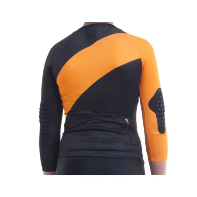 Джерсі з довг. рукавом Pride Kids, утеплене, дитяче, чорно-помаранчеве, S (7-10 років 116см) Джерсі з довг. рукавом Pride Kids, утеплене, дитяче, чорно-помаранчеве, S (7-10 років 116см)