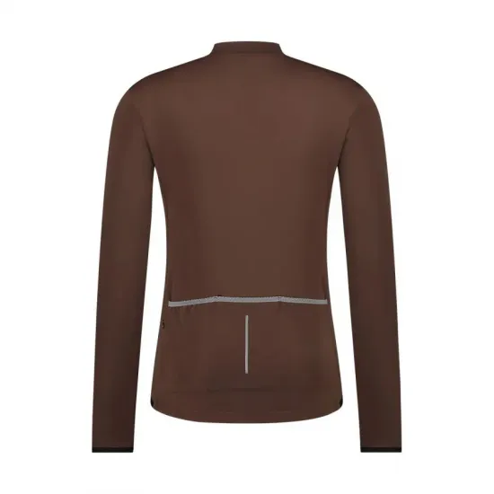 Велоджерсі Shimano Apice long sleeves утеплене, зелене, розм. S Велоджерсі Shimano Apice long sleeves утеплене, зелене, розм. S