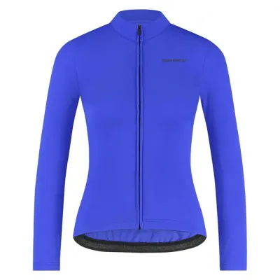 Велоджерсі жіноче Shimano Apice long sleeves утеплене, блакитне, розм. XXS