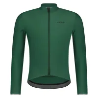 Велоджерси Shimano Stile с длинным рукавом утеплённые, зелёные, размер S Велоджерси Shimano Stile с длинным рукавом утеплённые, зелёные, размер S