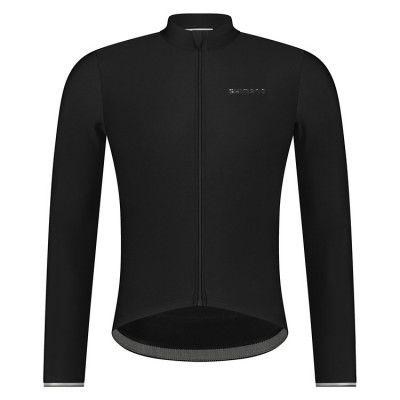Велоджерси Shimano Stile с длинными рукавами утепленные, черные, разм. S Велоджерси Shimano Stile с длинными рукавами утепленные, черные, разм. S