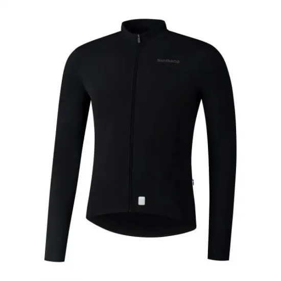 Велоджерсі Shimano VERTEX THERMAL LONG утеплене, чорне, розм. S