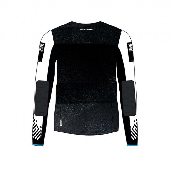 Футболка Haibike "Freeride", довгий рукав, XS, чорно-біла