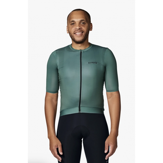 Велоджерсі Shimano STILE, зелене, розм. S