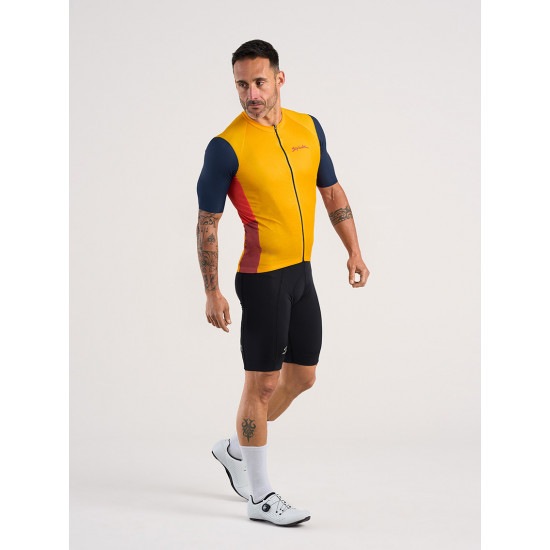 Джерсі Spiuk Searchers кор рукав чоловіче жовте M