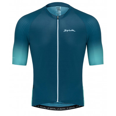 Джерсі Spiuk Summum Polaris кор рукав чоловіче бірюзове XL