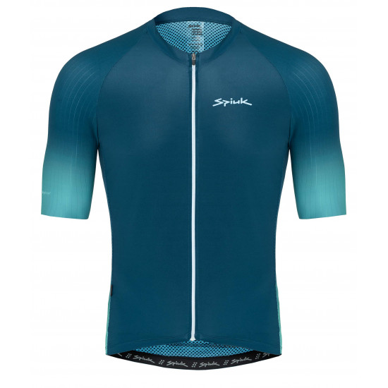 Джерсі Spiuk Summum Polaris кор рукав чоловіче бірюзове XL