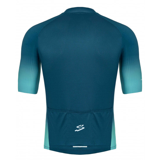 Джерсі Spiuk Summum Polaris кор рукав чоловіче бірюзове XL