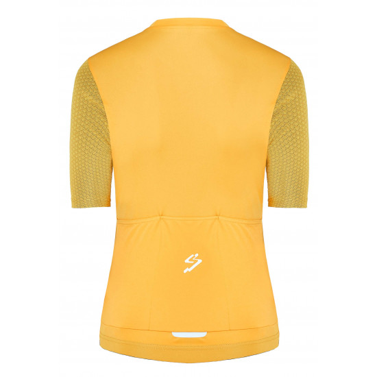 Джерсі Spiuk Anatomic W кор рукав жіноче охра M