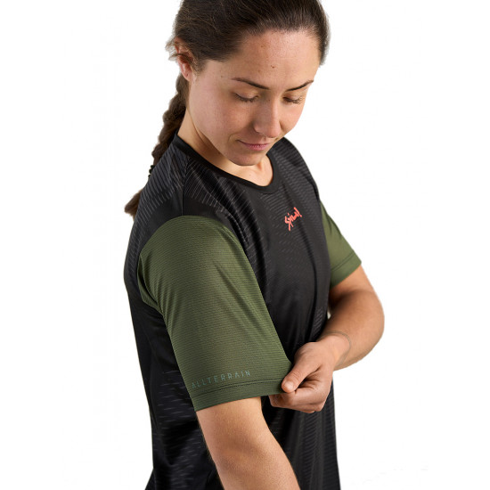 Джерсі Spiuk Searcher кор рукав унісекс чорне M