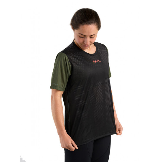 Джерсі Spiuk Searcher кор рукав унісекс чорне XL