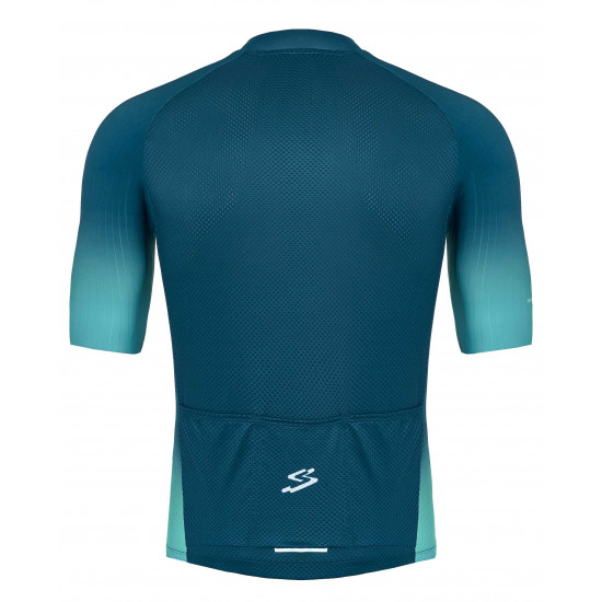 Джерсі Spiuk Polaris кор рукав чоловіче бірюзове S
