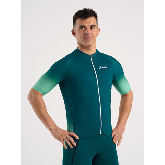 Джерсі Spiuk Polaris кор рукав чоловіче бірюзове M