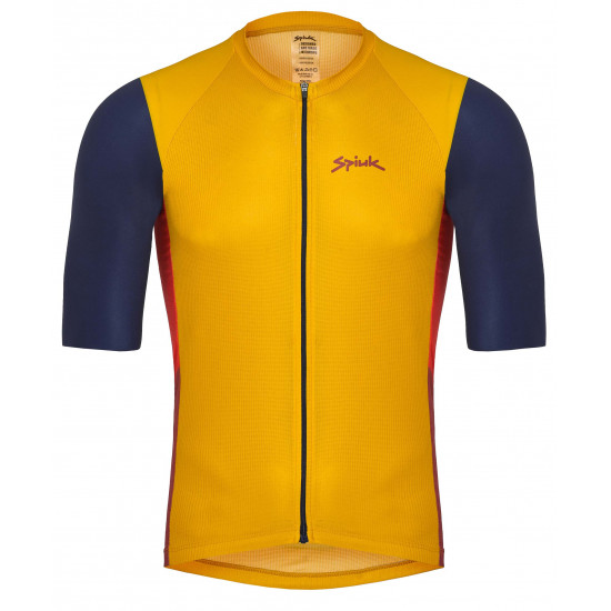 Джерсі Spiuk Searchers кор рукав чоловіче жовте XL