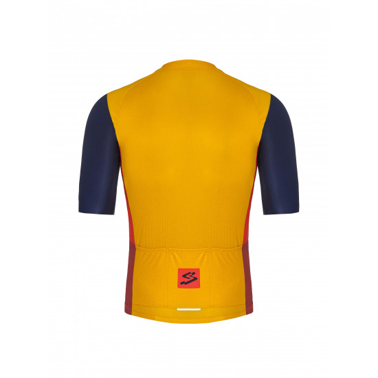 Джерсі Spiuk Searchers кор рукав чоловіче жовте XL