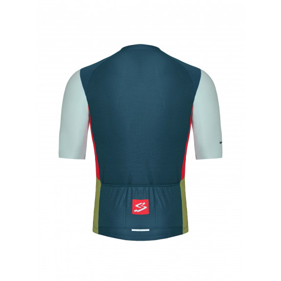 Джерсі Spiuk Searchers кор рукав чоловіче зелене XL