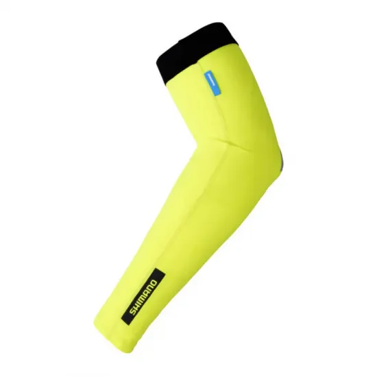 Рукава SHIMANO ARM WARMER, неоново-жовті, розм. M