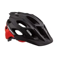 Шлем HQBC DUALQ размер М, 54-58см, черный матовый/красный матовый.