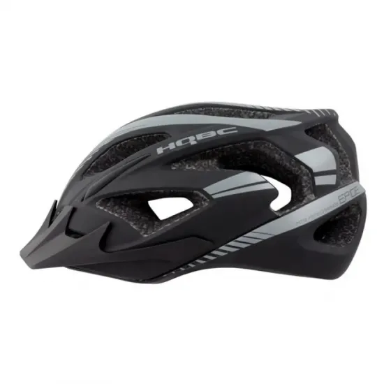 Шлем HQBC EPIQE размер M. 53-58 см, черный/серый матовый