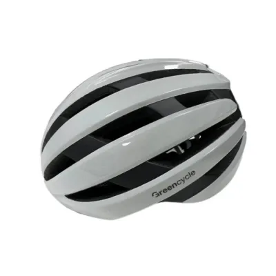 Шолом Green Cycle Alleycat RS розмір 58-61см біло-сірий глянець Шолом Green Cycle Alleycat RS розмір 58-61см біло-сірий глянець