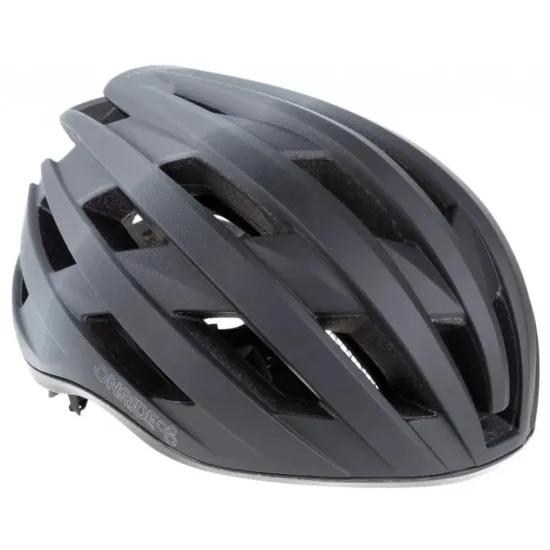 Шолом ONRIDE Stream глянцевий сіро-чорний M (55-58 см)