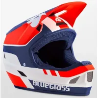 Шолом BLUEGRASS Legit White Red Blue | Matt M 56-58cm Шолом BLUEGRASS Legit White Red Blue | Matt M 56-58cm