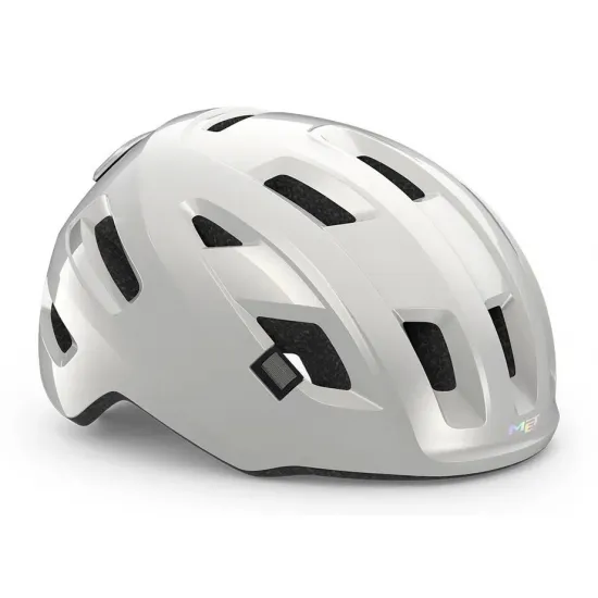 Шолом MET E-MOB CE WHITE | GLOSSY S (52-56)