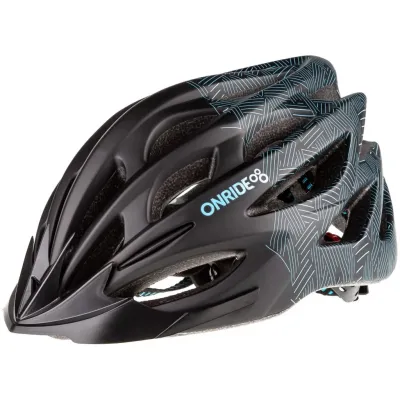 Шолом ONRIDE Mount чорний/синій L (58-61 см)