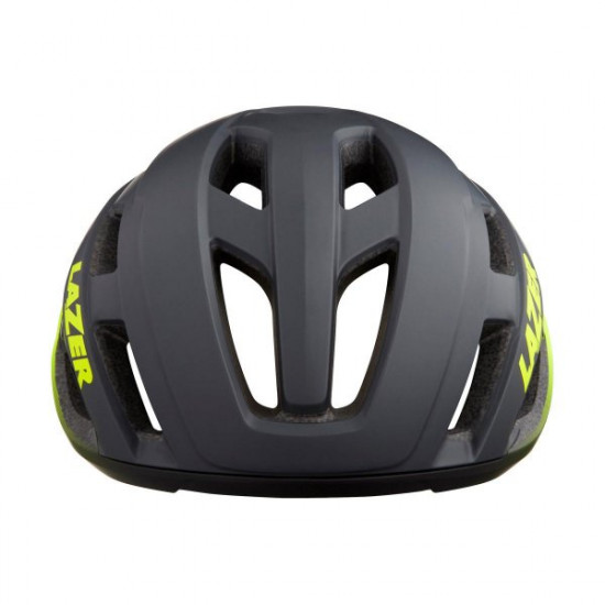 Шолом LAZER STRADA KinetiCore, темно сірий/неоново жовтий, розм. L